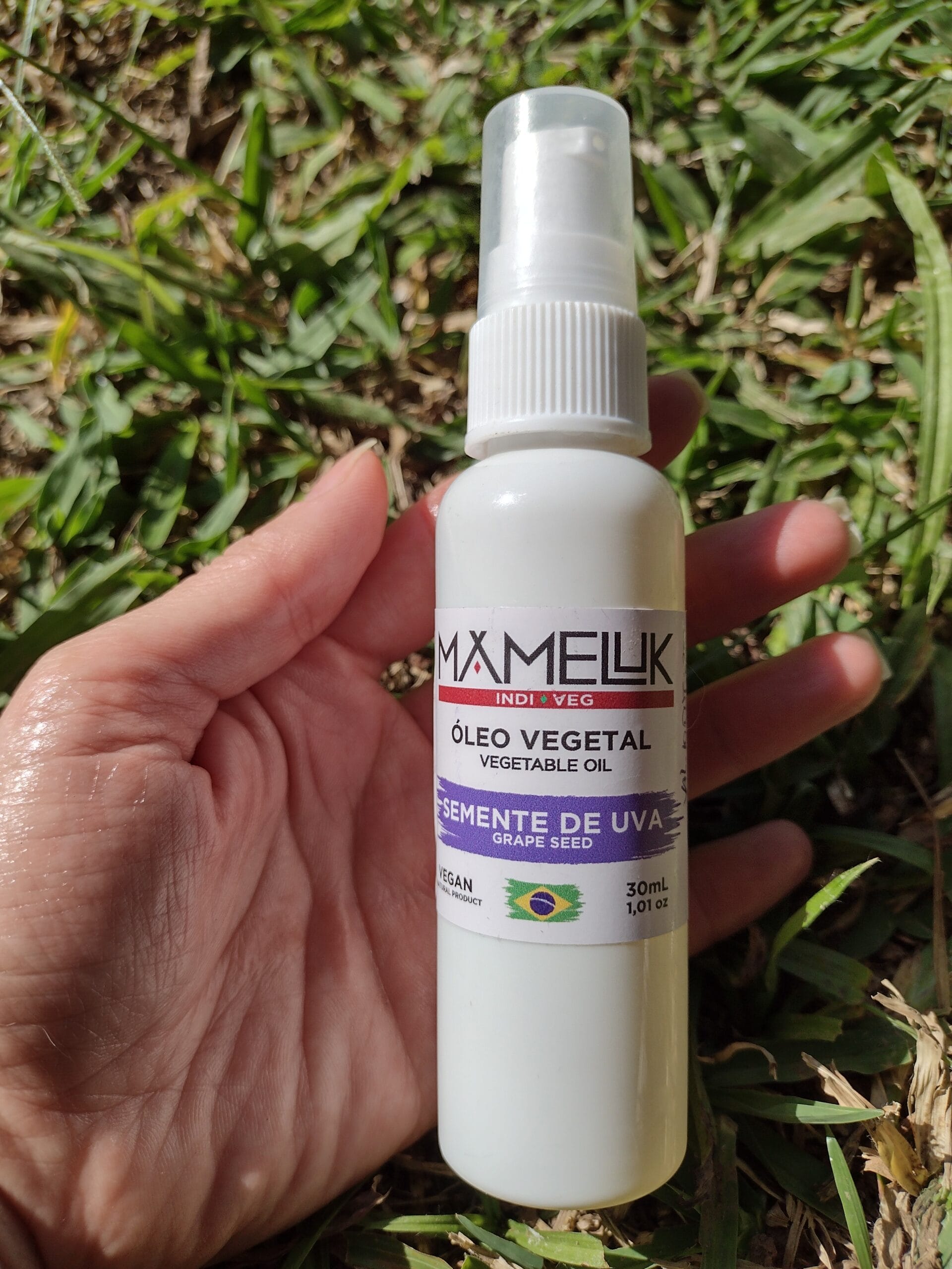 Semente de Uva- Óleo Vegetal Puro 100% (60ml)