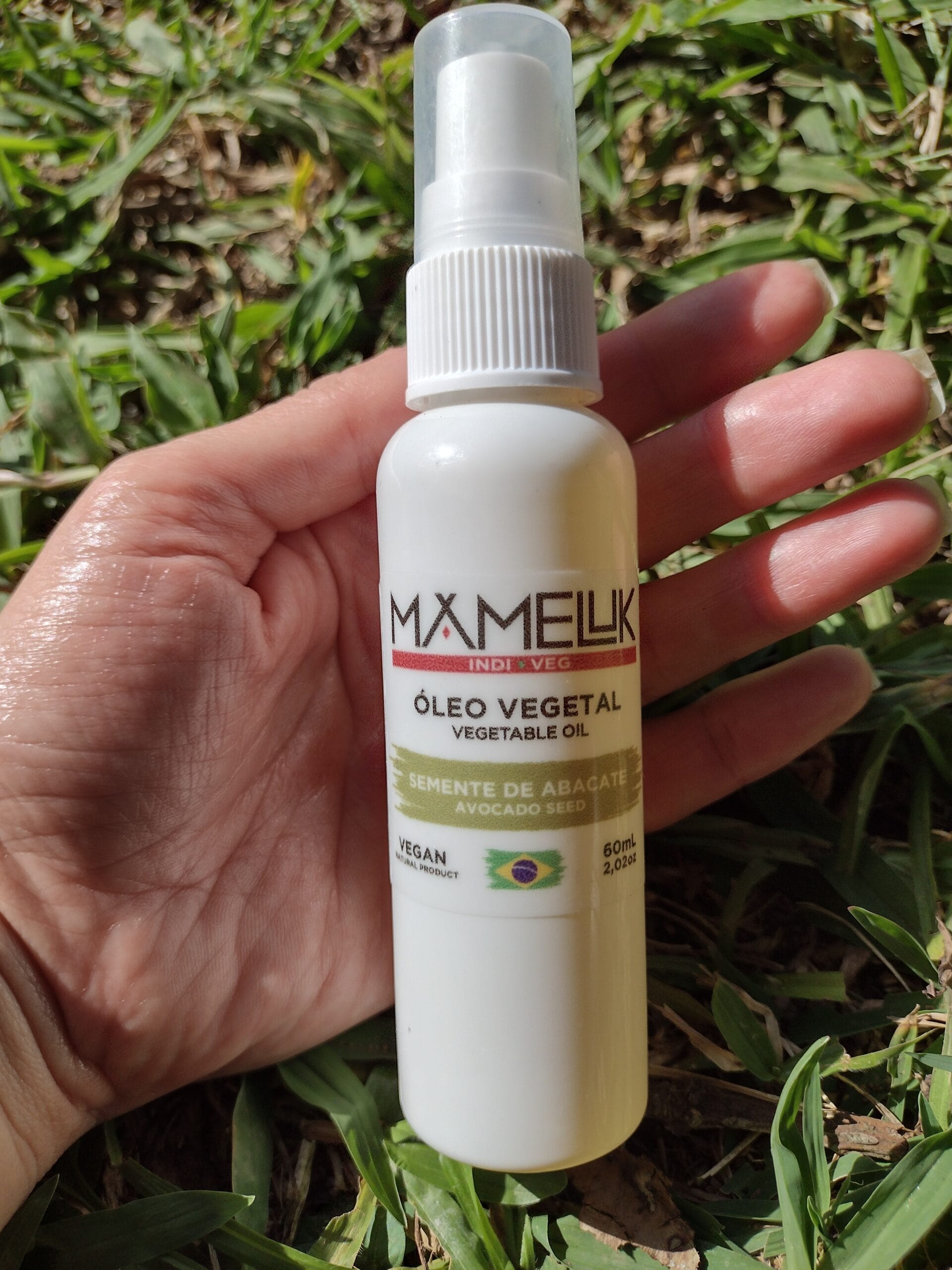 Semente de Abacate- Óleo Vegetal Puro 100% (60ml)